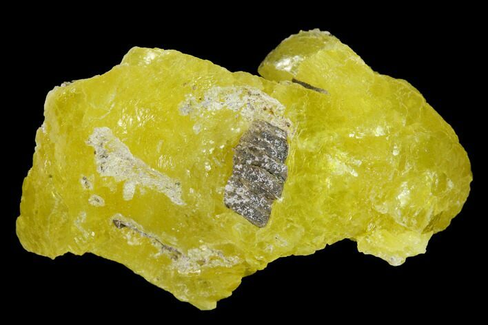 Lemon-Yellow Brucite - Balochistan, Pakistan #155254